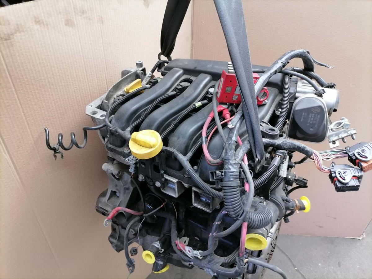 Renault Scenic 2 original Motor K4M766 1,6 82KW funktionsgepr&uuml;ft Bj.2007